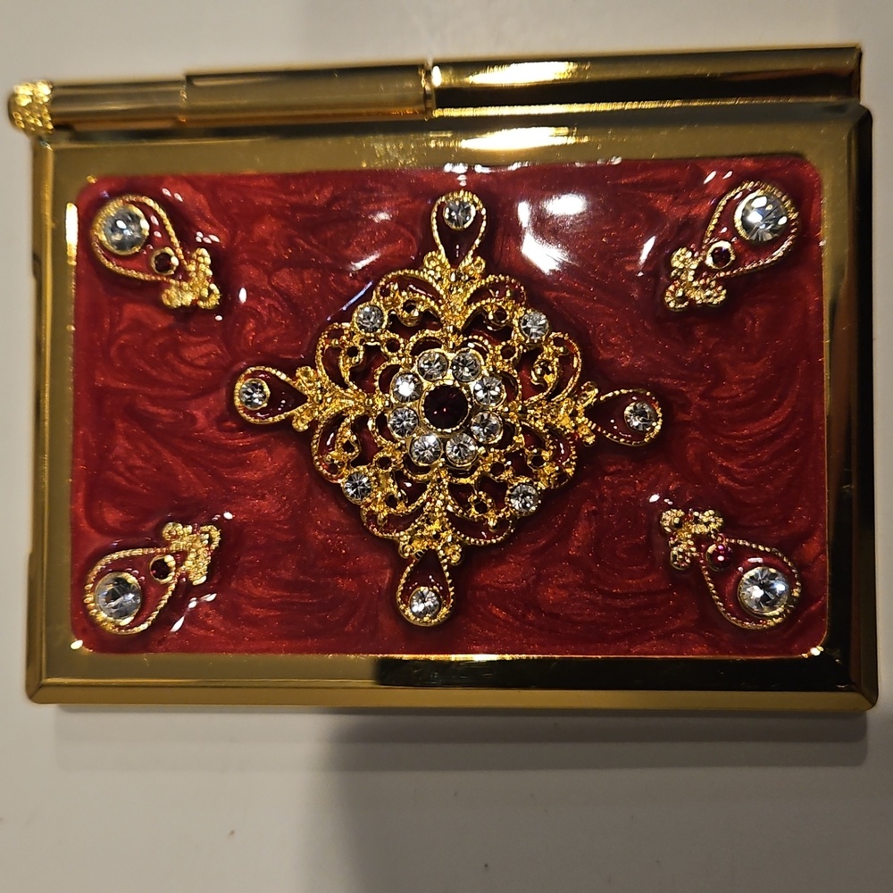 NWT BEJEWELED AND ENAMEL NOTE PAD